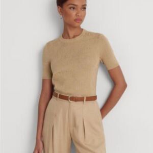 AGOLDE Top T- shirt Tan Brown Size S